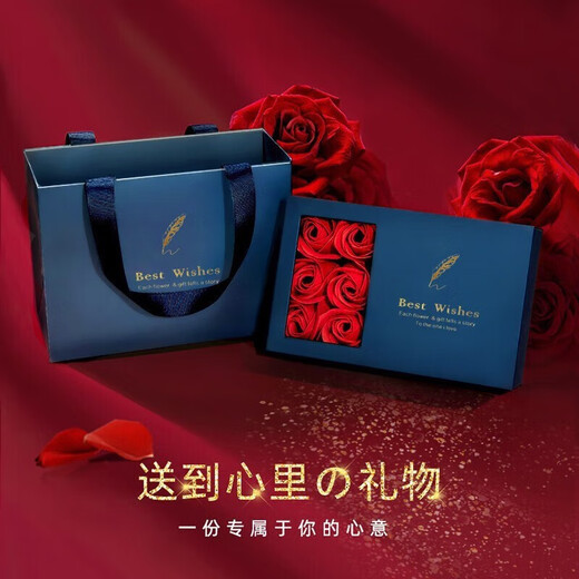 Xin Luxury Ocean Heart Necklace Women's Pendant 2025 New Student Girlfriend Chinese Valentine's Day Birthday Gift for Girlfriend Love Necklace Exquisite Gift Box