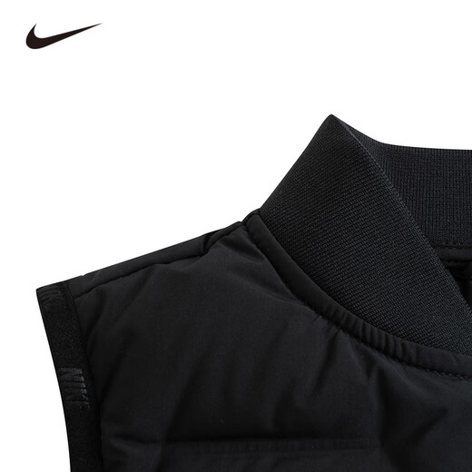 Nike (NIKE) children's clothing for boys and girls, autumn and winter outdoor F style vest 20204 new vest jacket NY2442027 black 110 52 recommended height 98-104cm
