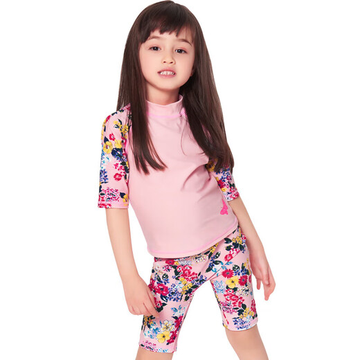 Ezi children's swimsuit girls student split swimsuit surfing suit hot spring swimsuit swimsuit Ezi12004