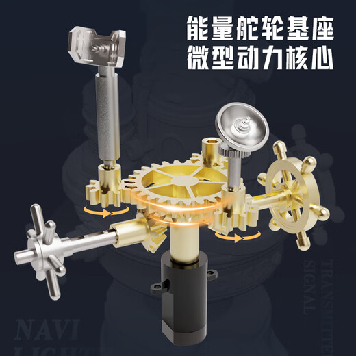 ROKR Industrial City Core Oil Extraction Machine Assembling Toy Mechanical Model Building Block Puzzle Diy Handmade Birthday Gift