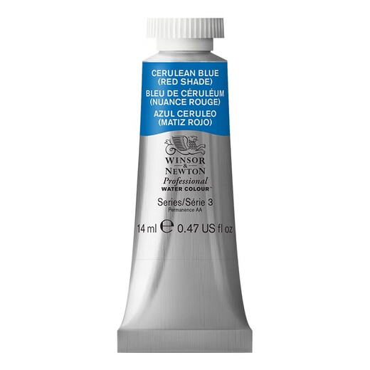 Windsor Newton (WINSOR/NEWTON) Imported Artist Watercolor Pigment 14ml Tube 72 Color Master Class Professional Warm Watercolor Single S1-723 Windsor Orange (Red Phase)