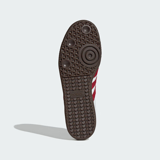 阿迪达斯 （adidas）三叶草Samba T头鞋男女休闲鞋 IH4881 白红 43