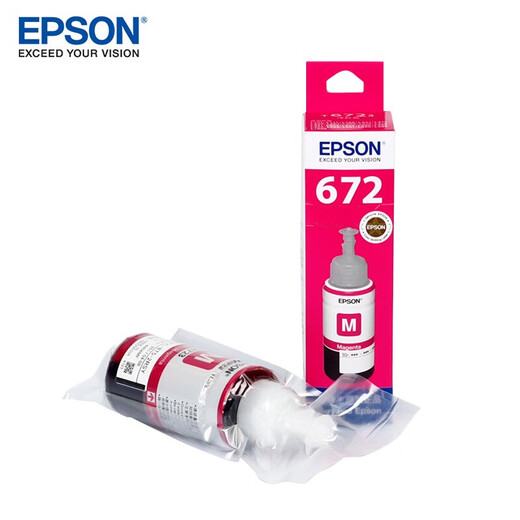 Epson T672 Tinta Tinta original adecuada para L101/L221/L363/L351/L565/L455 Impresora Original 672 Tinta Set de cuatro colores/paquete de caja
