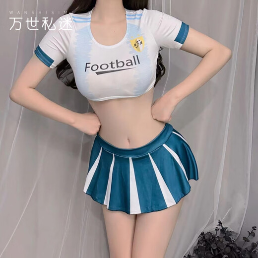 Wanshi Private Fan Sexy Pajamas Sexy Underwear Couple Exciting Su Chao Football Baby Free Role Play Uniform Temptation Set