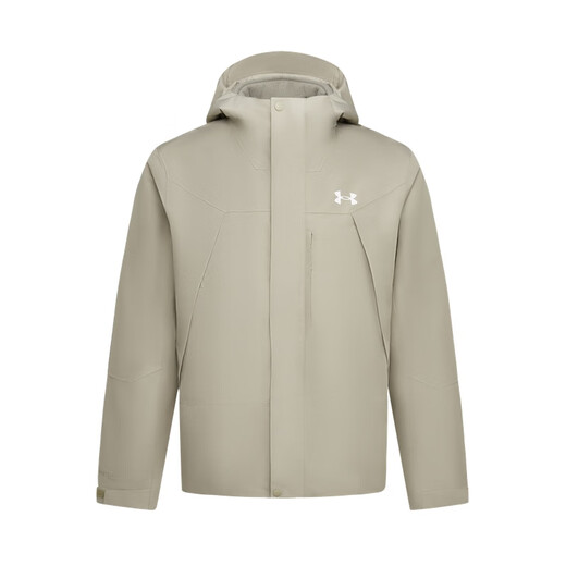 UNDERARMOUR UA Autumn and Winter EF Men and Women Couple Three-in-One Outdoor Sports Jacket 6012831 Mori Dog Brown Gray 203 L