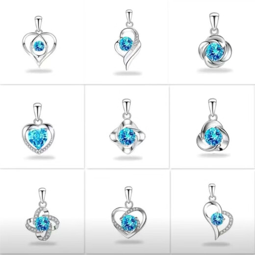 Fat Donglai same style platinum pendant without chain PT950 platinum women's platinum necklace single pendant single 18k Cupid white diamond