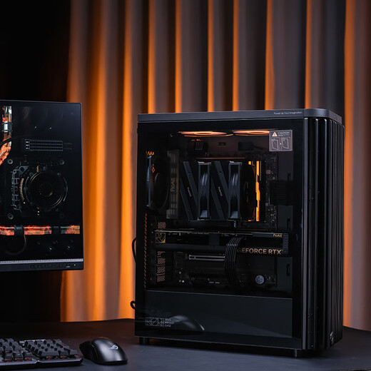 ASUS Family Bucket Ultra7 265KF/285K/RTX5070/5060Ti ProArt401 Designer Rendering Desktop Assembly Machine Computer Host Complete Machine 265KF+RTX5070+32G+1T丨Three