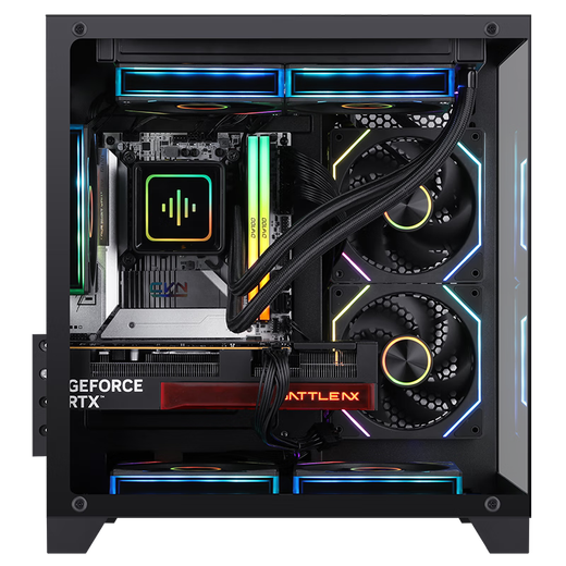 Colorful Core i5 12400F/13400F14600KF barebone sea view room high-end DIY assembly desktop computer without graphics card, configuration four i514400F/512G/16G/without graphics card barebone host