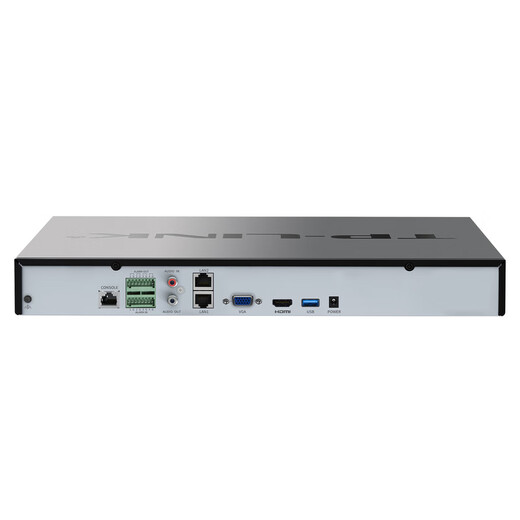 TP-LINK H.265+ network hard disk recorder (32 channels/2 disks) supports a maximum of 10T single hard disk that can be connected to 12 million camera TL-NVR6232E-T without hard disk