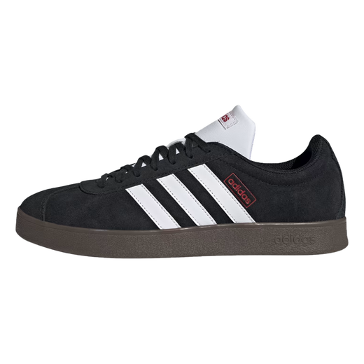 阿迪达斯 （adidas）阿迪  VL  Court  T头鞋黑白灰生胶男女低帮德训鞋休闲板鞋HQ1802 DA9853(2.0黑白无侧标) 37 ，