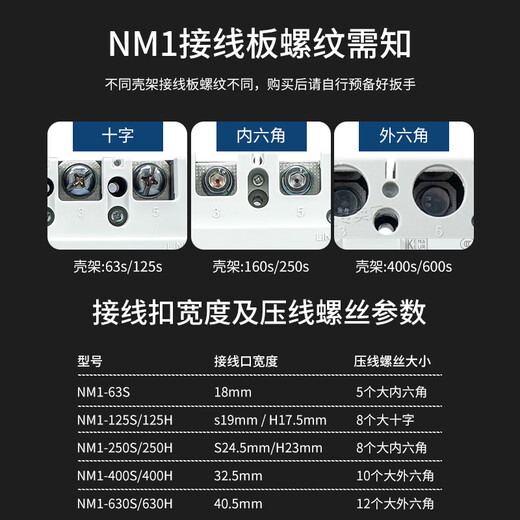正泰CHNTCHNTNM1塑壳断路器12250A400A63A空气开关3300 31 3P