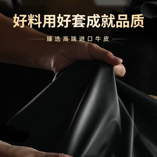 酷乐风适用华为x6手机壳华为matex6保护套HUAWEI Mate X6真皮智能磁吸翻盖手机套折叠屏保护壳全包防摔壳 MateX6翻盖皮套丨头层牛皮/智能视窗/全包防摔 华为 MateX6