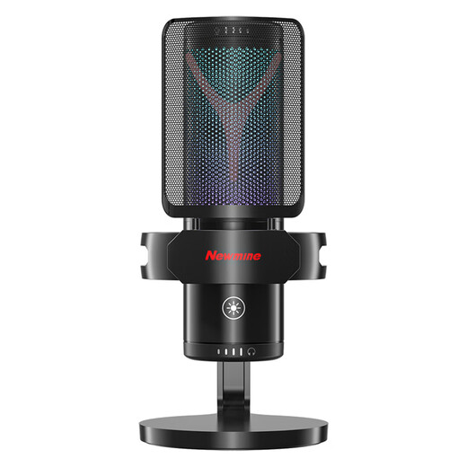 Newmine ZM09 Computer Microphone Professional Radio Microphone Game Noise Reduction Microphone Desktop Desktop USB Microphone Voice Live Karaoke Video Conference Dubbing Professional Condenser Microphone