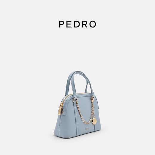PEDRO手提包拉链式单肩斜挎贝壳包包女包PW2-55210040 PW2-55210040-1蓝色 XS