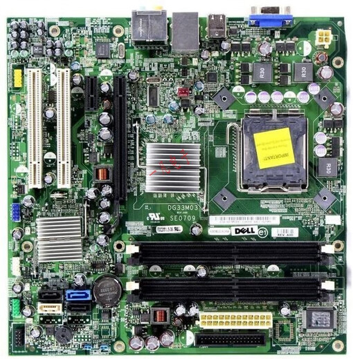 Dell-Adapter Dell/Dell V200 530S 530 G33M02 Motherboard 0G679R 0GN723 775-Pin DDR Schwarz