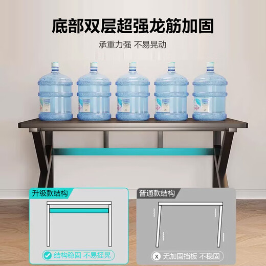 Huakaizhixing computer table desktop home e-sports office study table desk game table BGZ723 carbon fiber 1.2 meters black