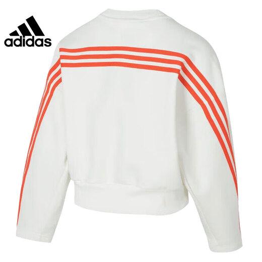 阿迪达斯 （adidas）女子运动休闲卫衣套头衫IS3878 IS3878-2024春季 S