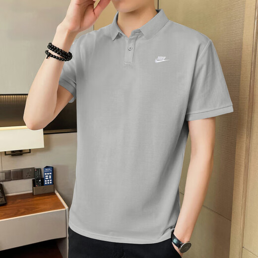 Nike (Nike) Herren Sportset 25 neues lässiges Polo-Hemd lose atmungsaktiv