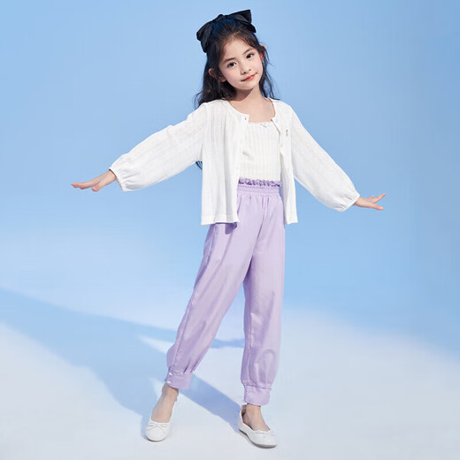Deesha (Deesha) Deesha Vêtements pour enfants Girls Top 2023 Clothing d'été pour enfants à la mode en trois dimensions en tridimente
