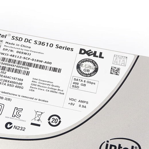 Dell (DELL) server hard drive, workstation enterprise hard drive, NAS data storage array hard drive, 960GB SATA SSD 2.5-inch boxed random disk body, buy hard drive and get free hard drive bracket