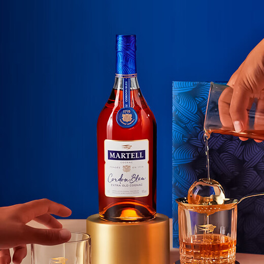 Martell French Cognac Wine XO Arch Bridge Blue Band Mingshi VSOP Original Bottle Imported Martell Blue Band 1000ml Single Pack