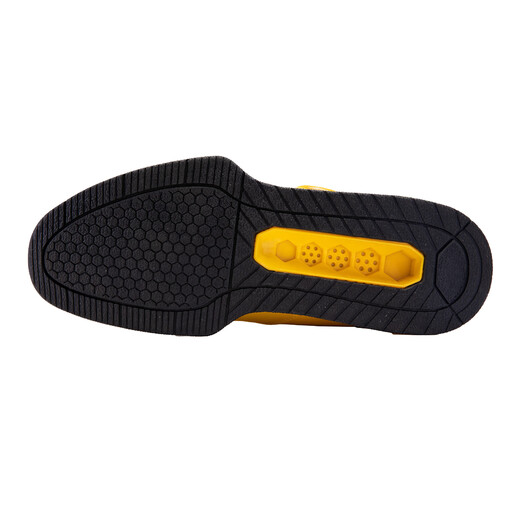 MANUEKLEAR MML Professional Squat Shoes Men's Shoes Women's Deadlift Shoes Powerlifting Shoes Weightlifting Shoes Fitness Special Shoes Training Shoes Sports Yellow Size 40