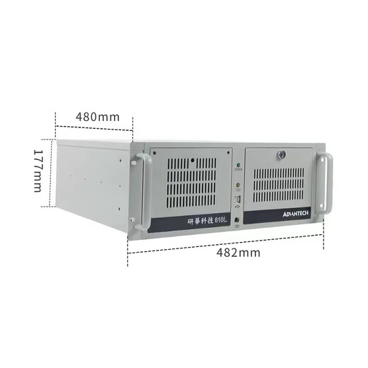 Advantech Industrial Control Machine IPC-610L Core 2-10/12/13 generation i5 i7 i9 processor 4U rack-type Advantech 683G2/I7-4770/8G/512G solid state