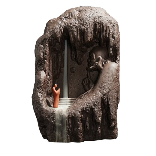 Dynasty Memory Purple Pottery Sand Backflow Incense Burner Tea Pet Ornaments Boutique Tea Table Tea Play Tea Pet Can Raise Creative and Interesting Tea Art Accessories