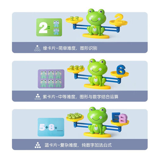 Xinge children's toys balance scale teaching aids mathematics addition and subtraction thinking enlightenment early education toys parent-child interactive school gift