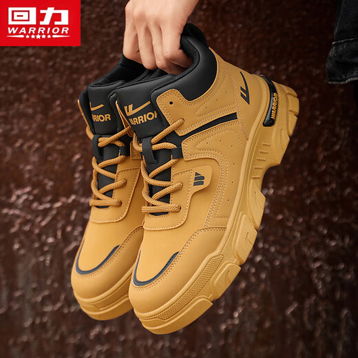 
Huili men's shoes Martin boots British style work shoes sports outdoor casual shoes men black/military green 42