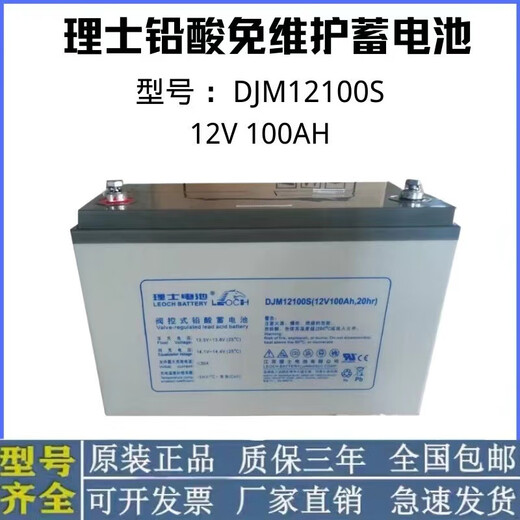 LEOCHDJM12250理士蓄电池铅酸蓄电池免维护12V250AH铅酸蓄电池UPS/EPS DJM12250