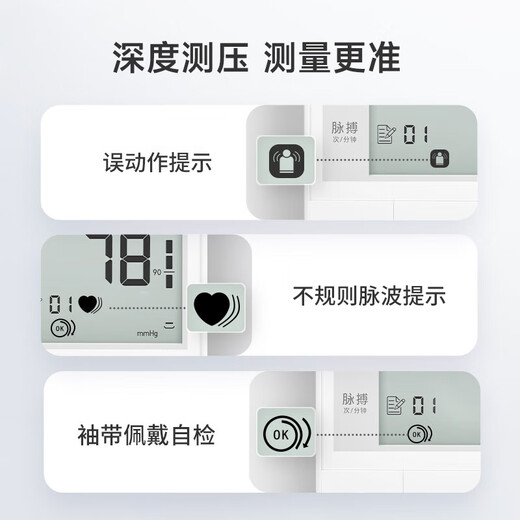 Yuwell's best-selling medical high-precision electronic sphygmomanometer 670A blood pressure measuring instrument for the elderly at home