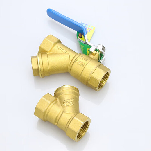 XMSJy型过滤器25管道4分100dn20水32黄铜40dn15铜50过滤器球阀6可打票 精品系列为59铜可用于空调