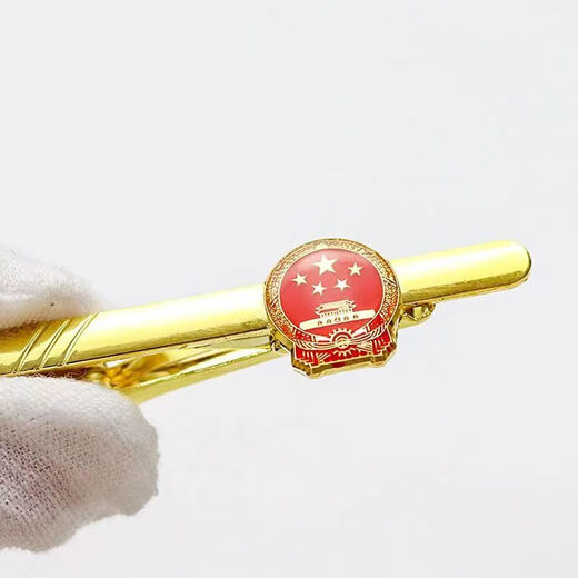 Luolin language simple business formal tie clip clip decoration unit men's badge fashion business accessories lawyer GH tie clip