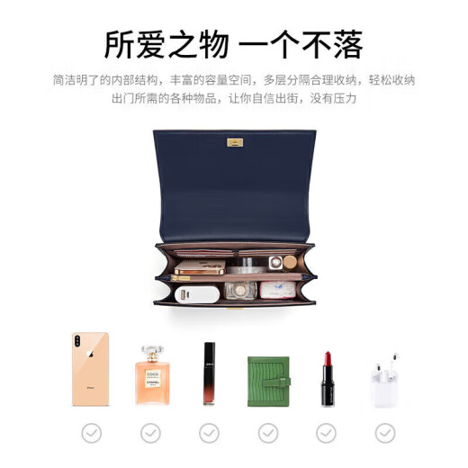 Cnoles Bag Damenbeutel leichte Luxus Frauen kleine Crossbody Handtasche High-End Brand Praktische Geburtstagsgeschenk für Freundin und Frau