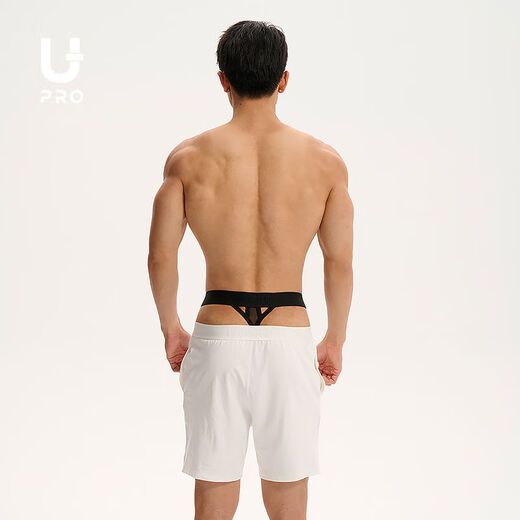 UPRO Modal mesh high elastic thong high elastic sexy men's underwear black 2XL