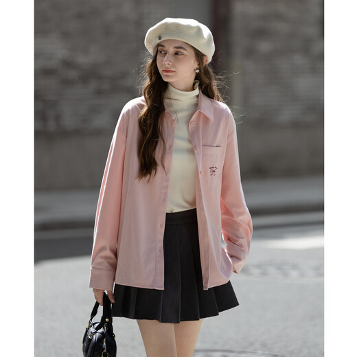 TonLion 2025 Autumn Women’s Sweet Small Label Design Long Sleeve Shirt