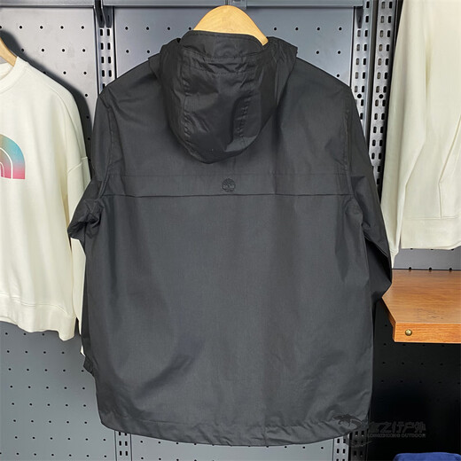 
Tian Bolan 24 Spring Men's Jacket Outdoor Sports Hooded Jacket Jacket A695W 001-Black S 170