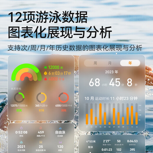 Light Particle 2Pro AR smart swimming goggles HD anti-fog swimming goggles myopia professional adult swimming goggles for men and women Holoswim