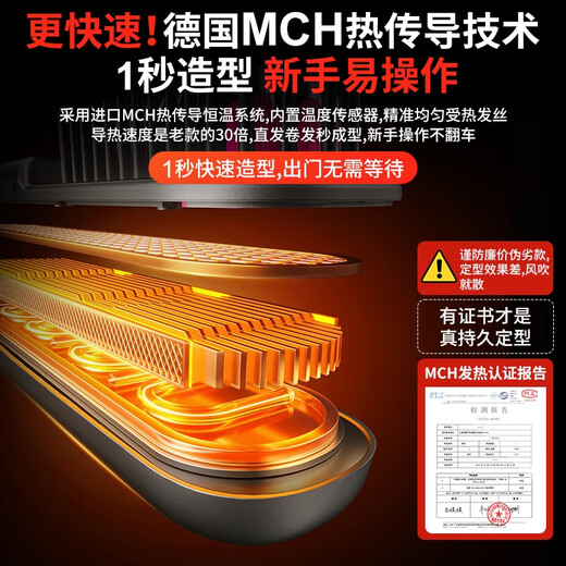 PLUZZ French Gold Award Wireless Hair Straightening Comb Negative Ion Does Not Damage Hair Portable Hair Care Splint Portable Hair Straightener Mini High-Skull Fluffy Artifact Styling Comb Gift for Girlfriend Hot Recommendation 100 Million Level Negative Ions + Super Long Battery Life + Anti-scalding Technology - Sakura Pink French Design Gold Award Champion Brand Easy to comb + does not damage hair