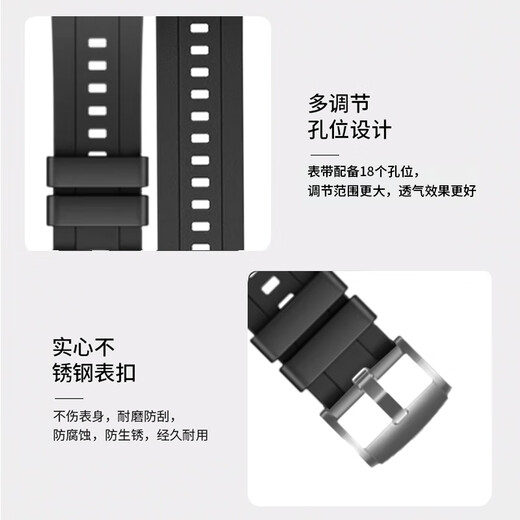 Smorss ist geeignet für Huawei Uhrenarmband watch5/4pro/GT6/GT5/4/GT3/3/Pro/GT2/oppo watch4pro/X Original Sport Silikonarmband Armband