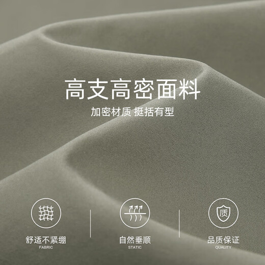 Shanshan (FIRS) Velvet Detachable Hooded Jacket Men's 2025 Autumn New Windproof Commuting Business Thick Jacket 515 Navy XL (180)