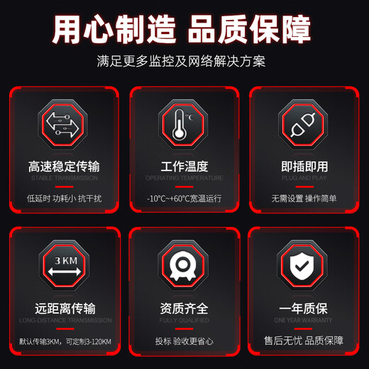 FiberHome fiber optic transceiver 100M Gigabit 1 optical 1 electrical single mode single core network optical transceiver optical port to electrical port optical to electrical converter network extender Gigabit 1 optical 1 electrical | single mode single fiber 3KM 1 pair