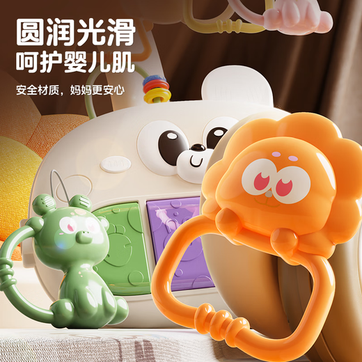 JINGDA TOYS nouveau-né bébé jouet fitness support pédale piano 0-1 an cadeau bébé marcheur