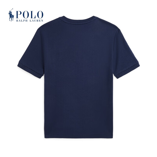 Polo Ralph Lauren Boys' Classic Cotton Jersey Short-Sleeve Henley 410-Dark Blue XL