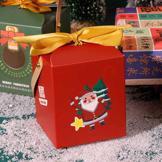 Extreme Space Christmas Apple Box 6-pack Christmas Fruit Packaging Box Christmas Gift Apple Box Christmas Eve Apple Gift Box