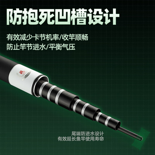 Guangwei (GW) 2.7-meter fishing rod hand rod water color good time war second generation ultra-light and ultra-hard 28-tone fishing rod comprehensive large silver carp and bighead carp rod