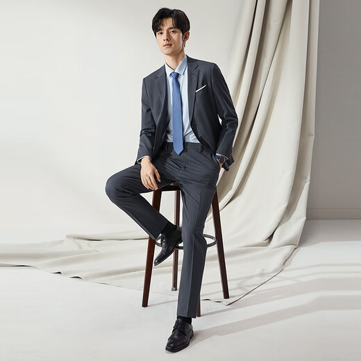 Qipai high-end series suits formal men's suits spring and autumn interview groom wedding dress