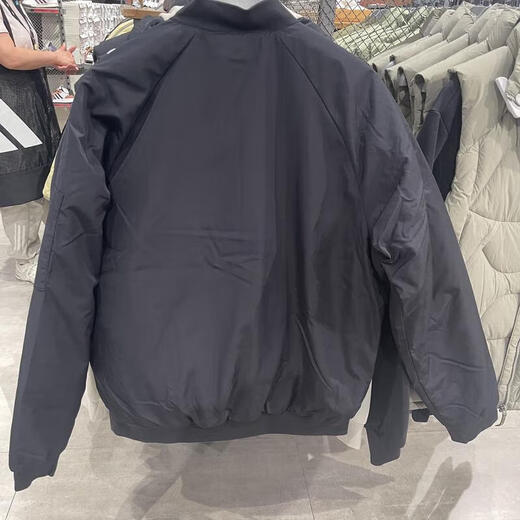 阿迪达斯 （adidas）棉服外套男装冬季新款运动服防风舒适保暖休闲棒球服飞行员夹克 JN4855 L