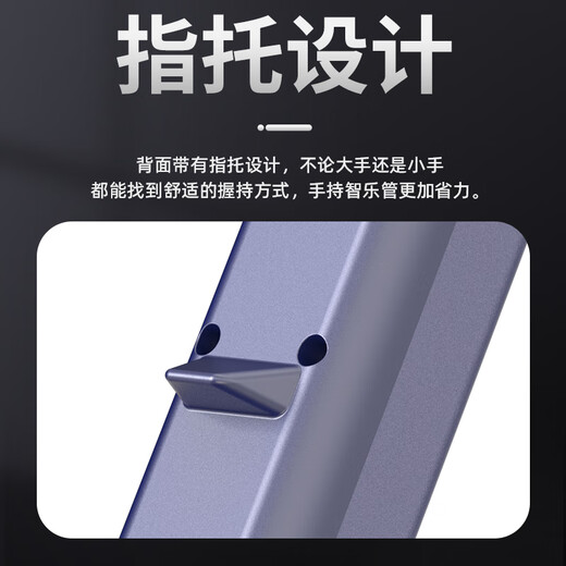 DBAO智乐管自带蓝牙混响智能电子吹管新手学生中老年入门自动笛子 白色+1个吹嘴+赠送充电线